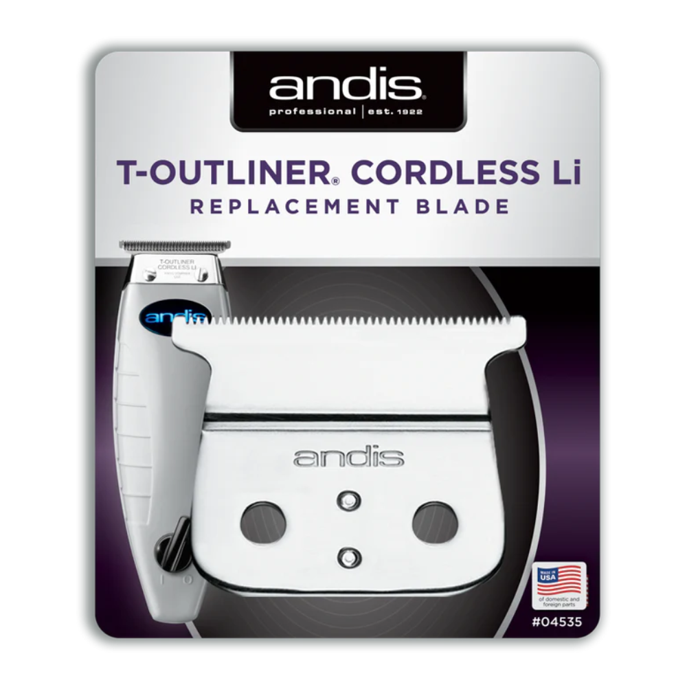 Andis Cordless T-Outliner Lithium-Ion Trimmer | The Barber Plug Andis Cordless T-Outliner Lithium-Ion Trimmer | The Barber Plug
