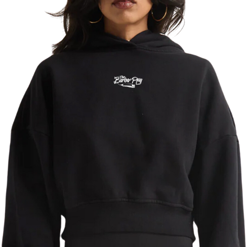 Sudadera corta con capucha Barber Plug