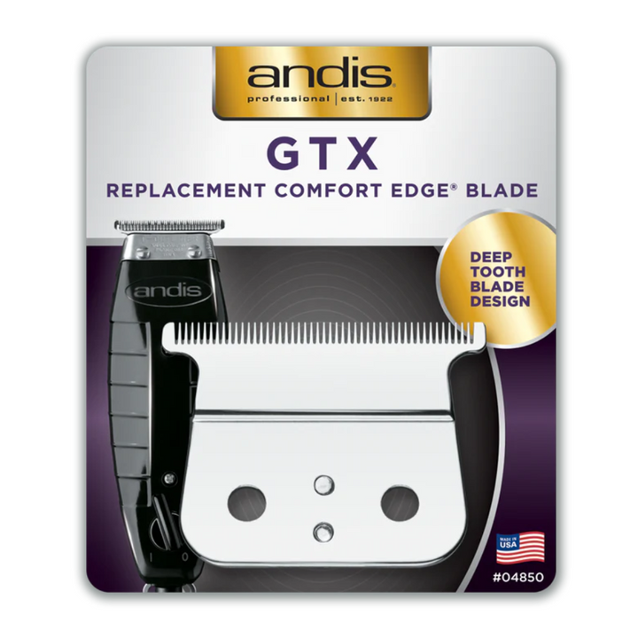 Andis GTX Deep Tooth T-Outliner Carbon Steel Replacement Blade