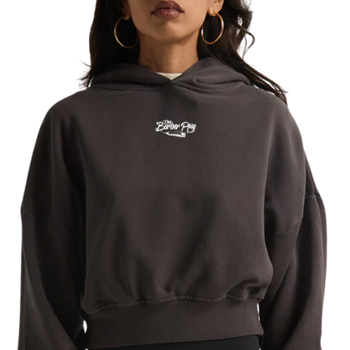 Sudadera corta con capucha Barber Plug