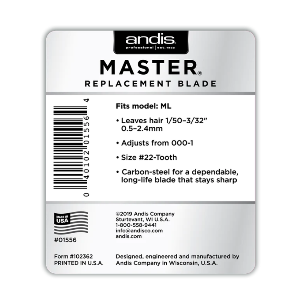 Andis Master 22-Tooth Replacement Blade