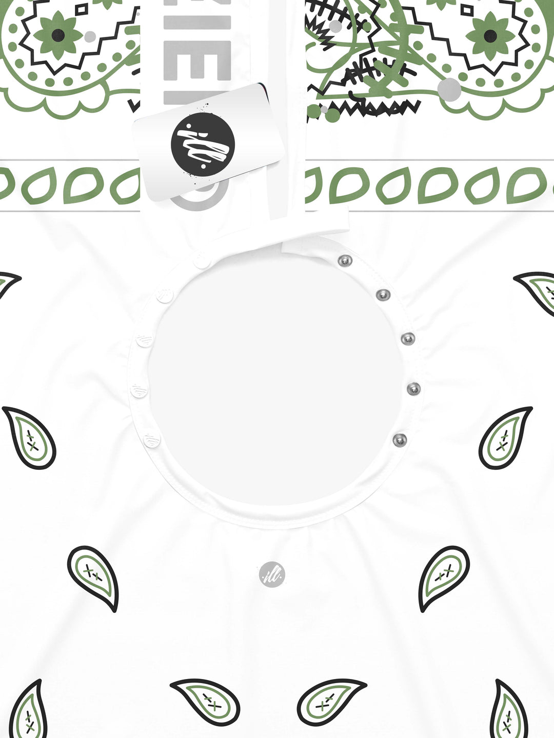 White Moss Bandana v2 PRO Cape