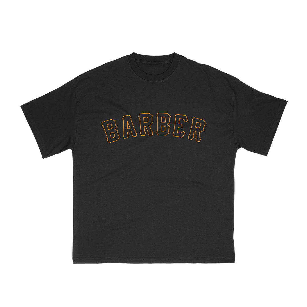 Camiseta de barbero de octubre - negra