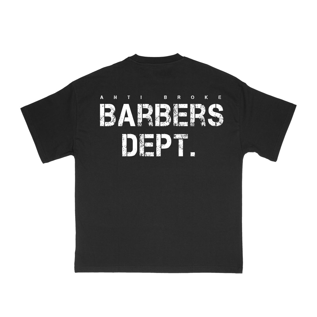 Camiseta del departamento de peluquería, color negro
