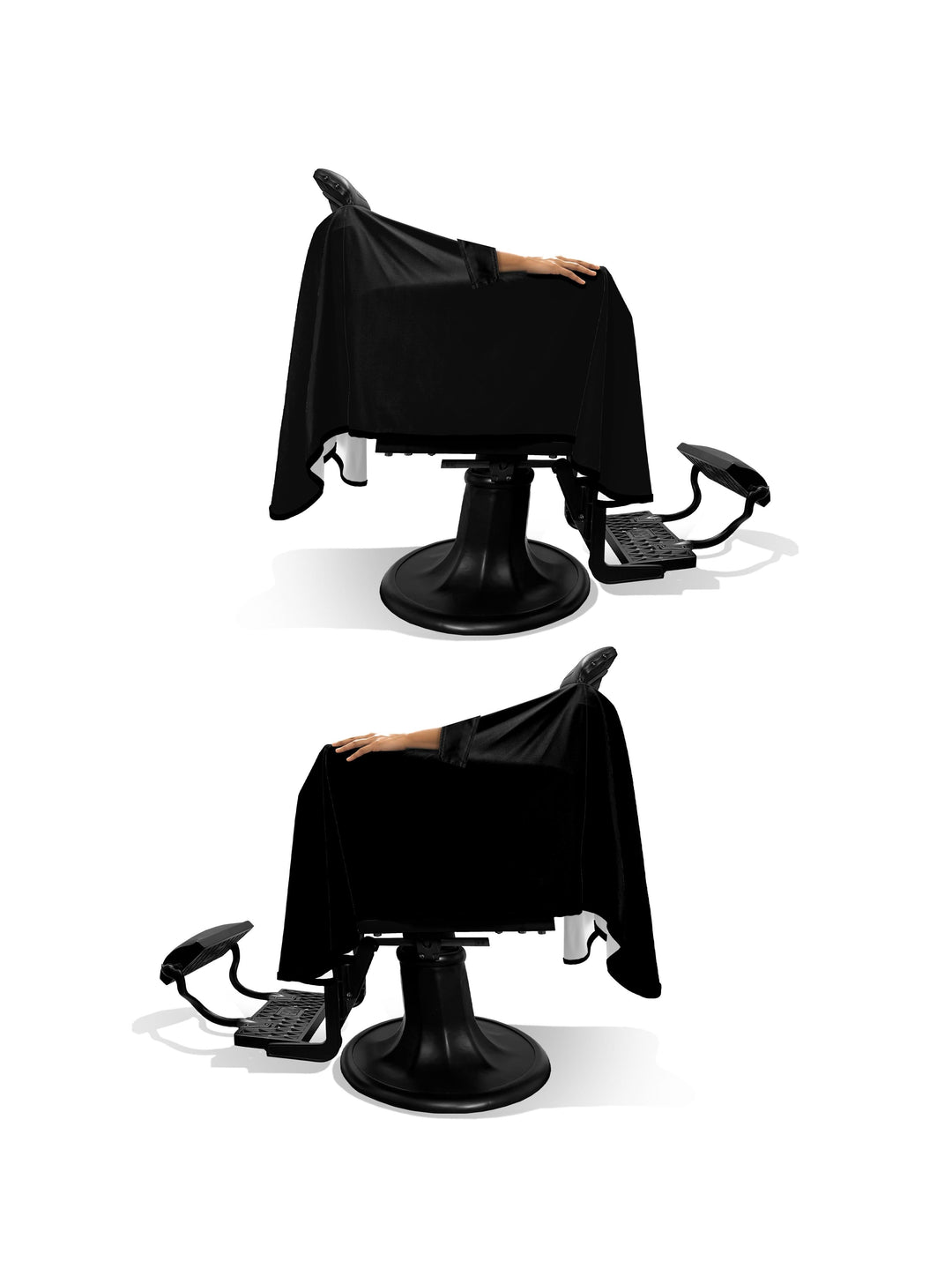 HANDS FREE Solid Black PRO Cape