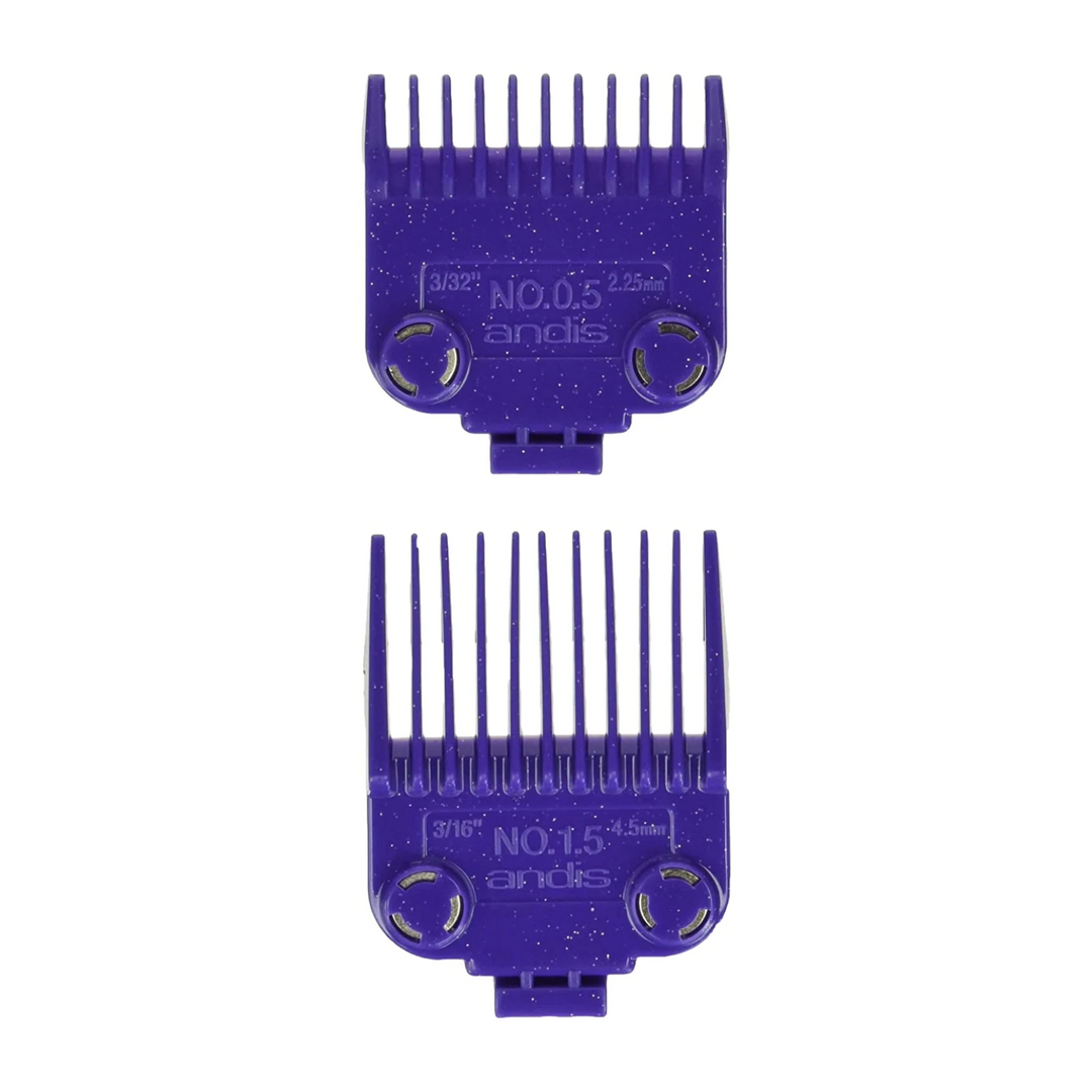 ANDIS MAGNETIC COMB SET- Sizes 0.5 & 1.5. (01420)