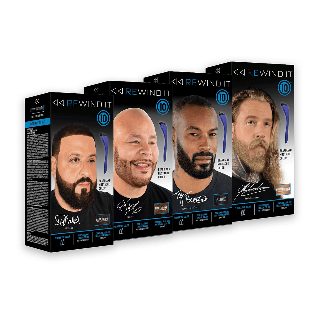 Rewind It 10 Beard and Mustache Color