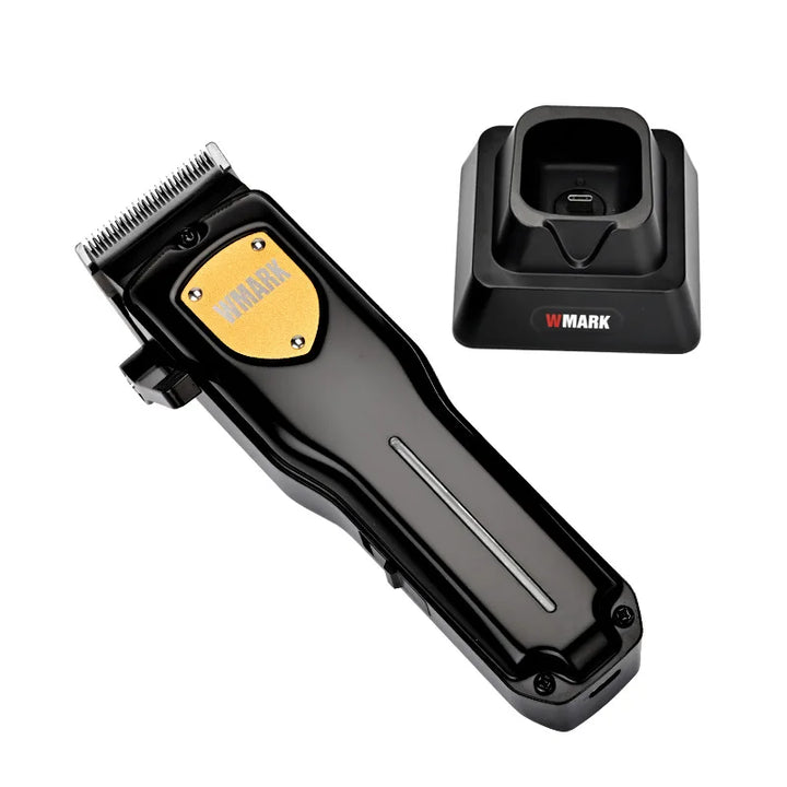 Cortadora de pelo inalámbrica WMARK NG-2043 Cortadora de pelo eléctrica 2000mAh Cortadora de pelo inalámbrica, Cuchilla cónica