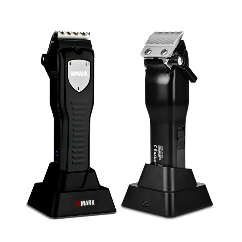 Cortadora de pelo inalámbrica WMARK NG-2043 Cortadora de pelo eléctrica 2000mAh Cortadora de pelo inalámbrica, Cuchilla cónica