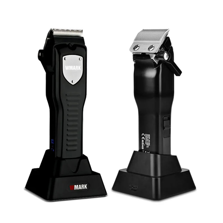 Cortadora de pelo inalámbrica WMARK NG-2043 Cortadora de pelo eléctrica 2000mAh Cortadora de pelo inalámbrica, Cuchilla cónica