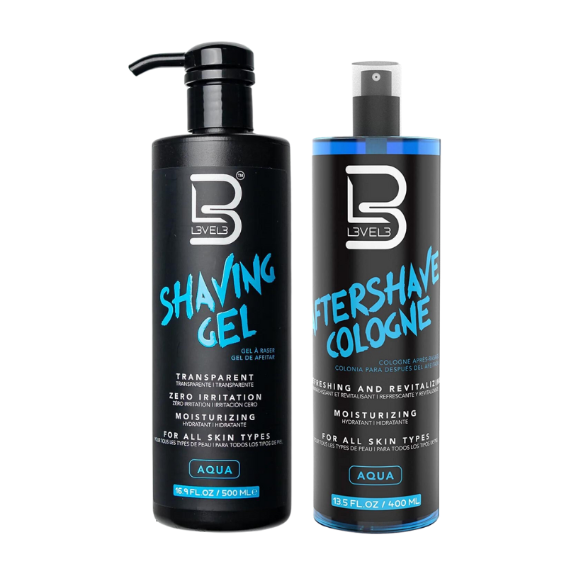 LEVEL3 Shaving Gel & Aftershave Cologne