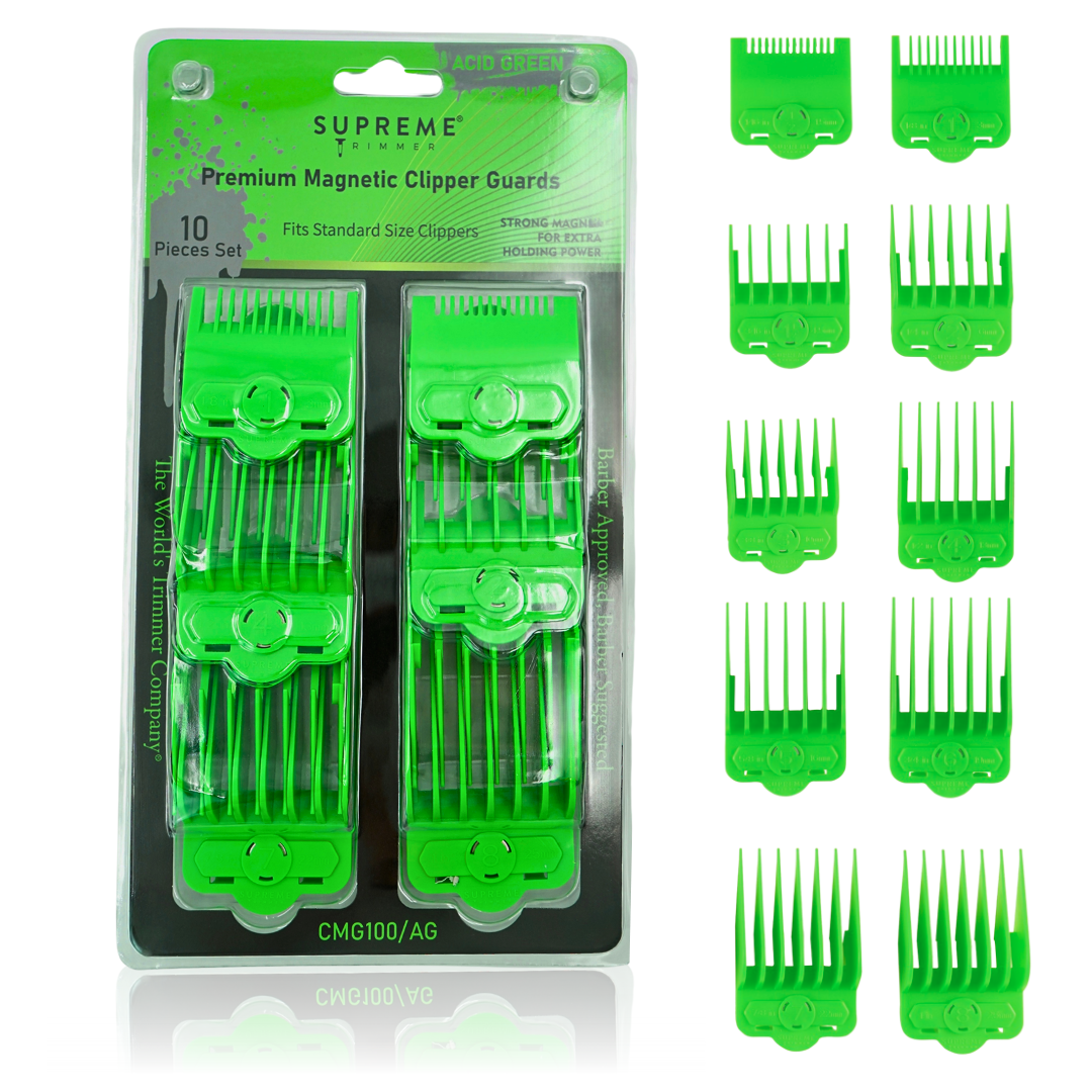 Magnetic/Clip Guards for Clippers (10 piece) CMG100
