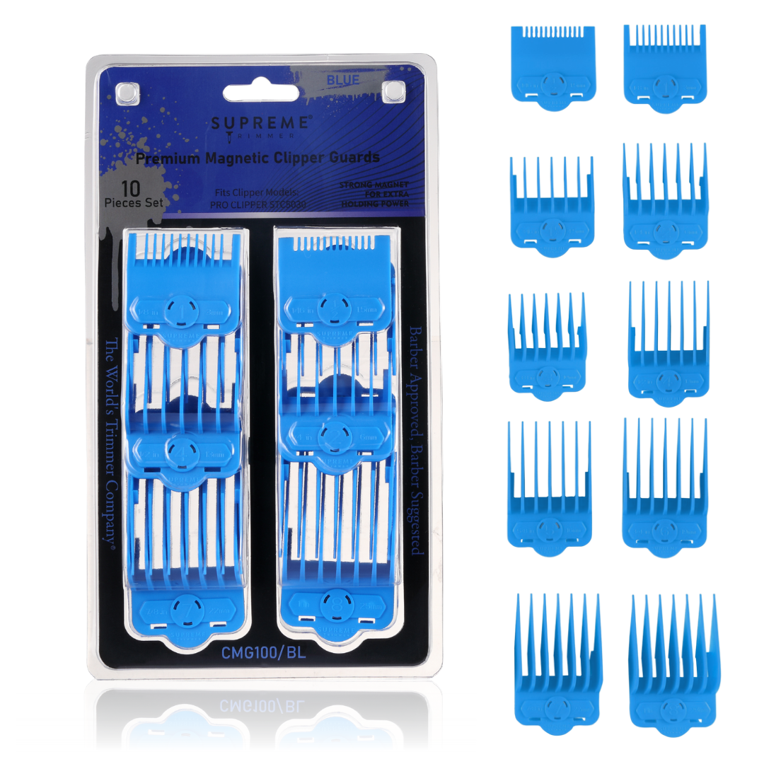 Magnetic/Clip Guards for Clippers (10 piece) CMG100