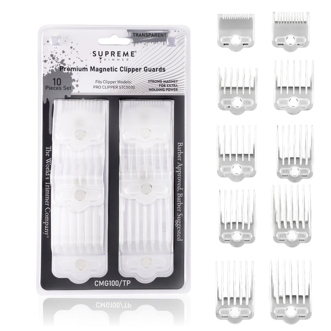 Magnetic/Clip Guards for Clippers (10 piece) CMG100