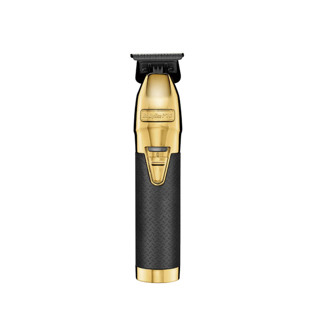 BaBylissPRO Boost FX Trimmer Black Gold The Barber Plug