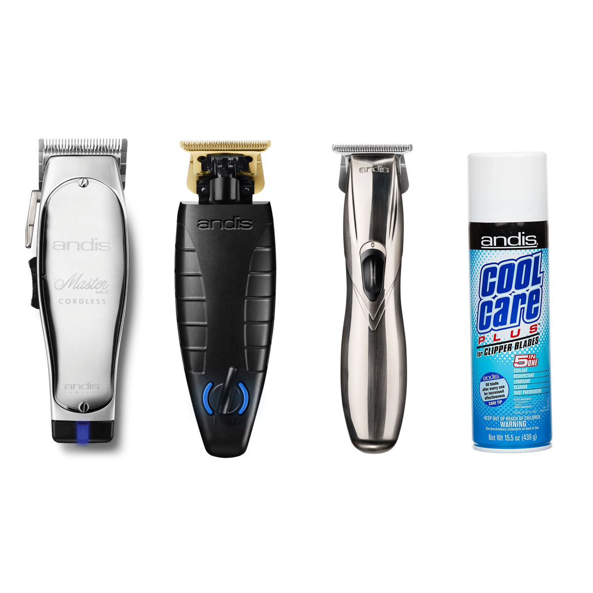 Andis Cordless Master & GTX Exo and Slimline Pro GTX Combo Barber