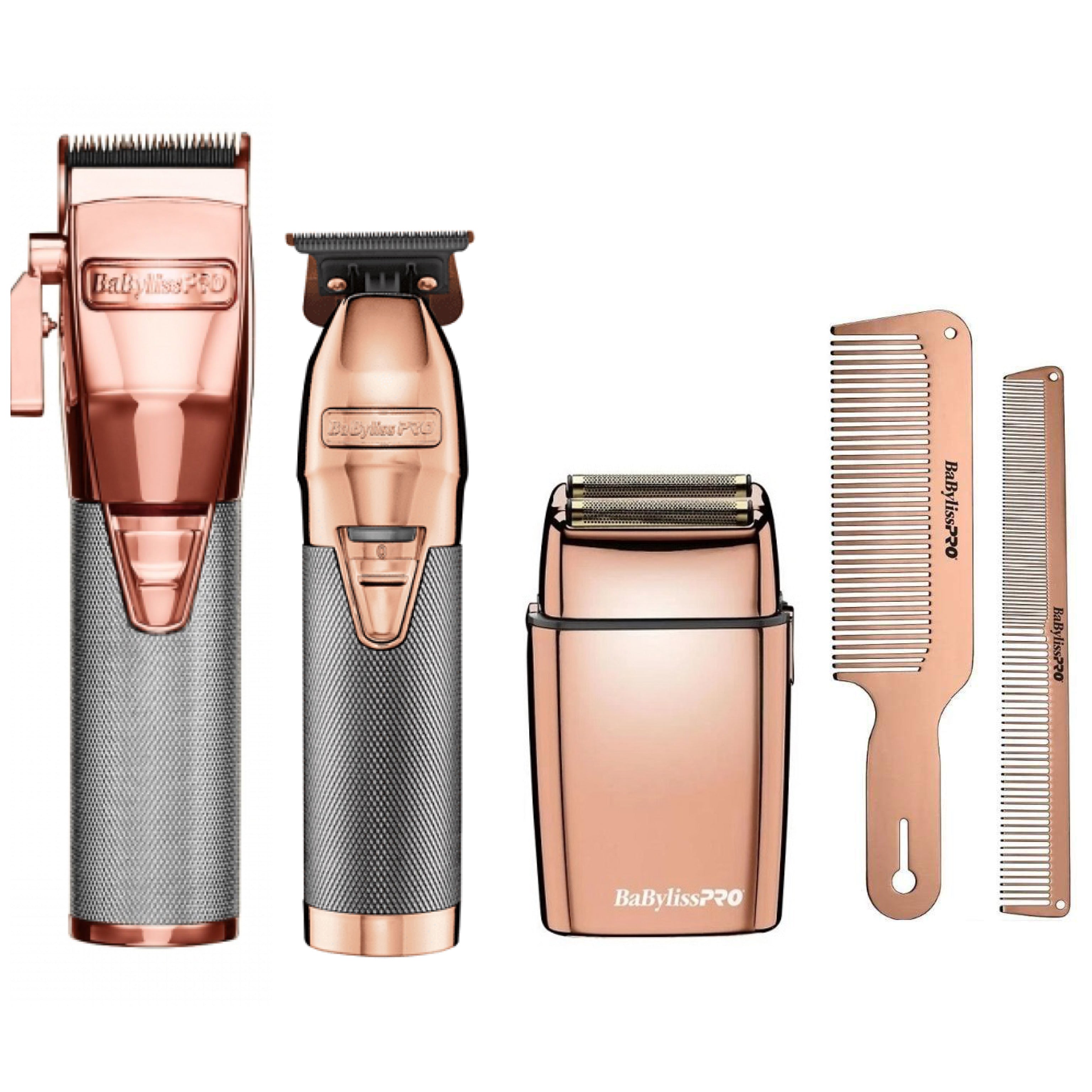 BaBylissPRO GoldFX Clipper, Trimmer, Shaver Combo Set