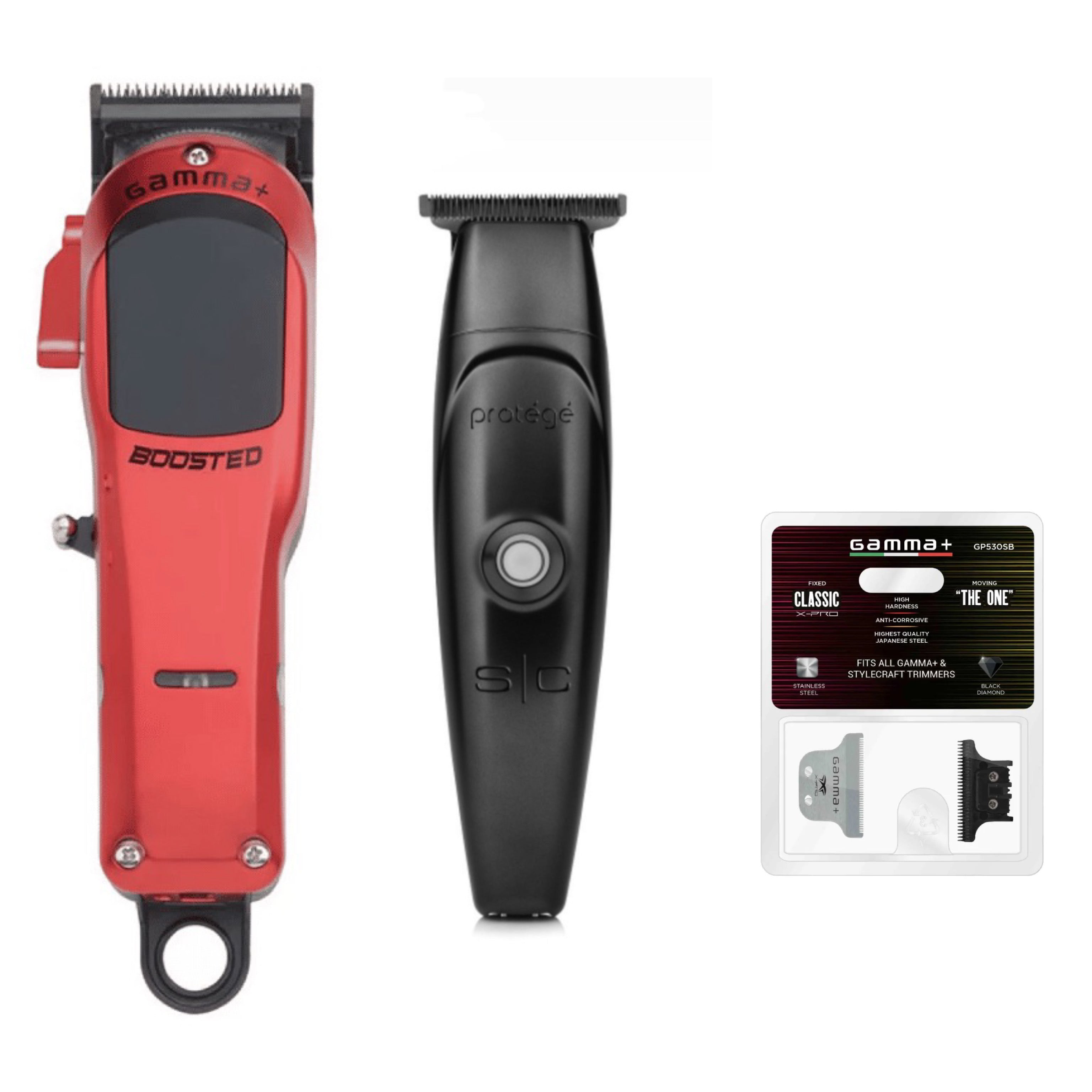 Gamma+ Boosted or StyleCraft Rebel Clipper + Protege Trimmer