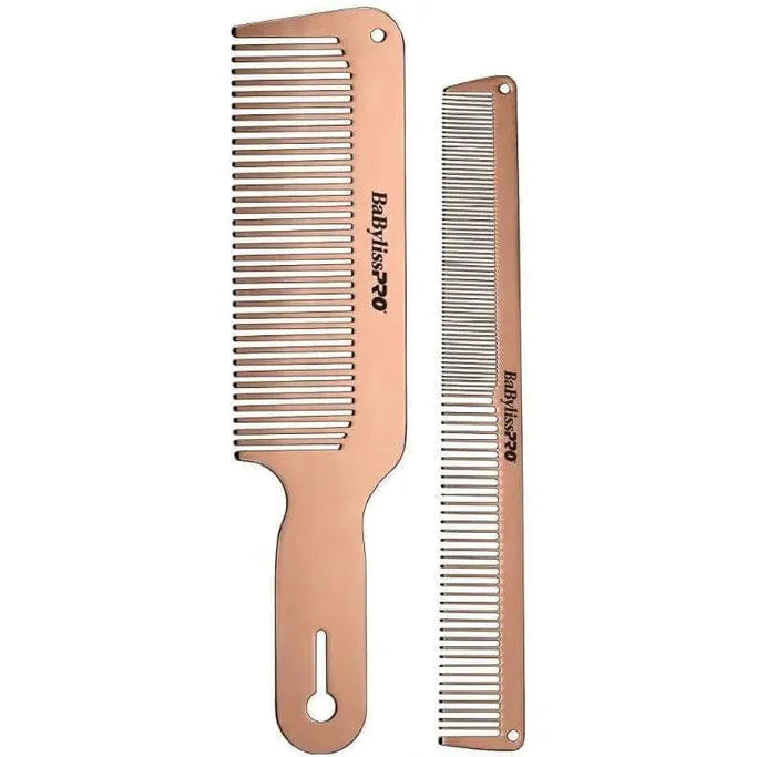 BaByliss Barberology MetalFX Comb Set 2PK