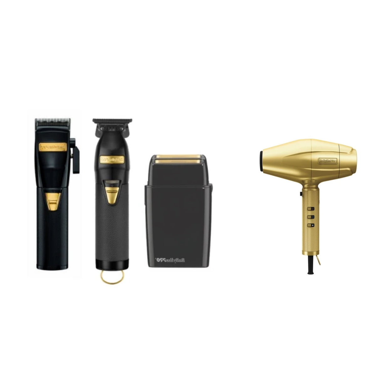 BaByliss Pro FX Clipper, Trimmer & Shaver Combo – Barber Plug