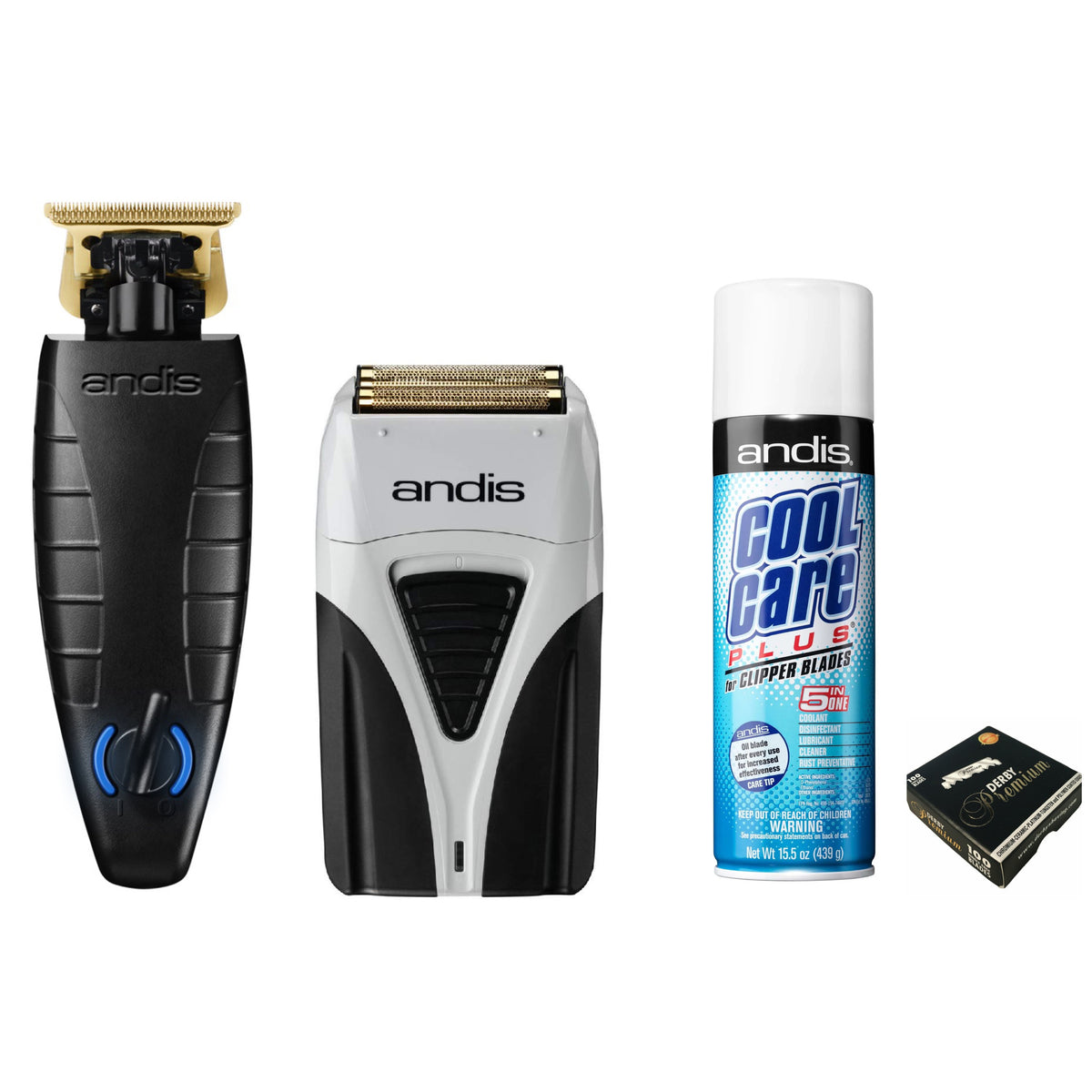 Andis GTX EXO & Profoil Plus Shaver Combo Barber Plug Supply Co.