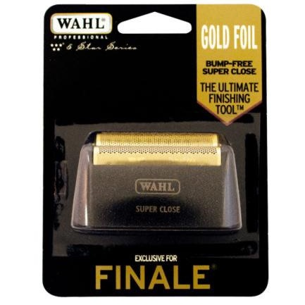 WAHL SHAVER FINALE REPLACEMENT SUPER CLOSE GOLD FOIL