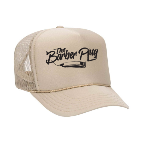 Gorro de camionero de espuma Barber Plug