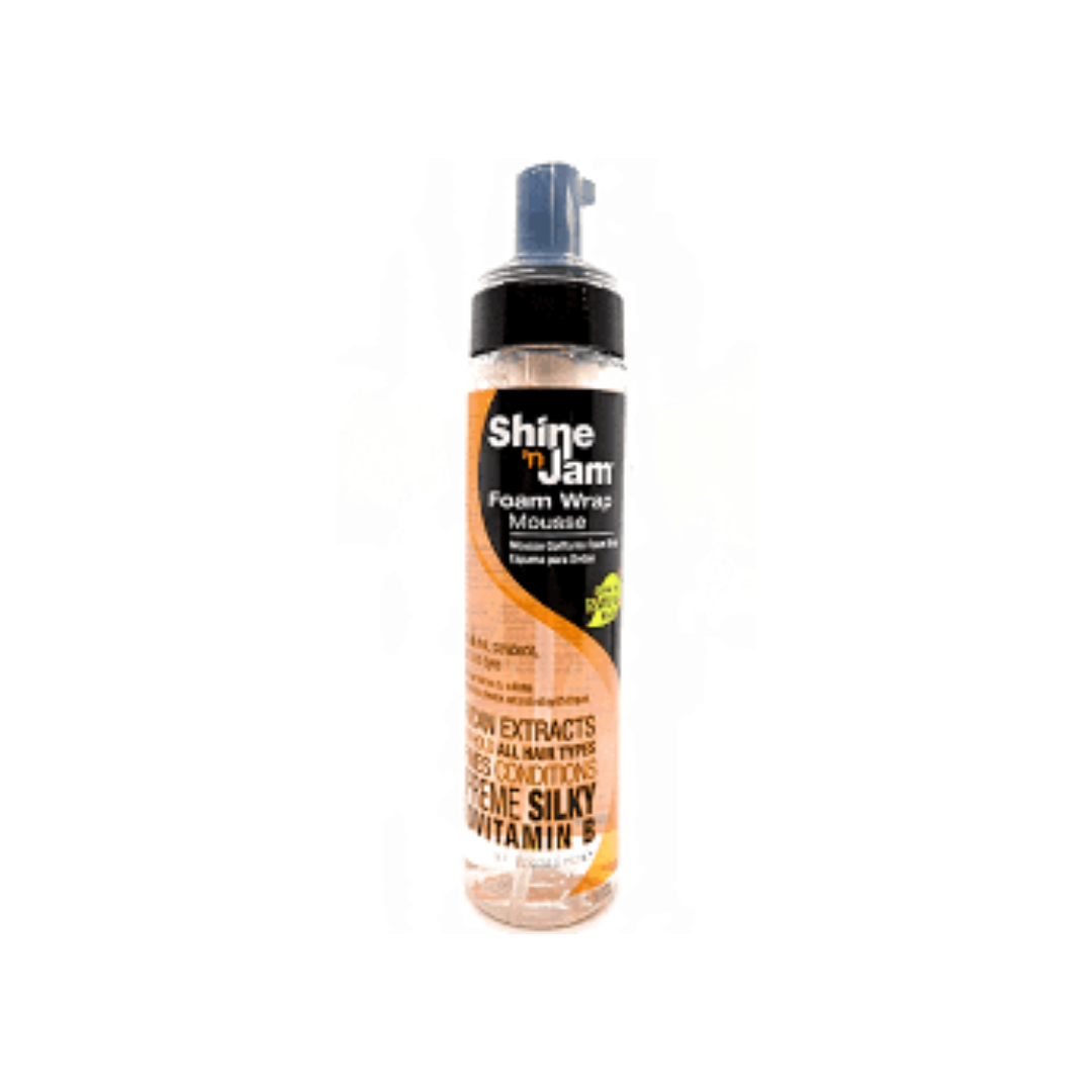 Ampro Shine'n Jam Supreme Foam Wrap Mousse Barber Plug Supply Co.