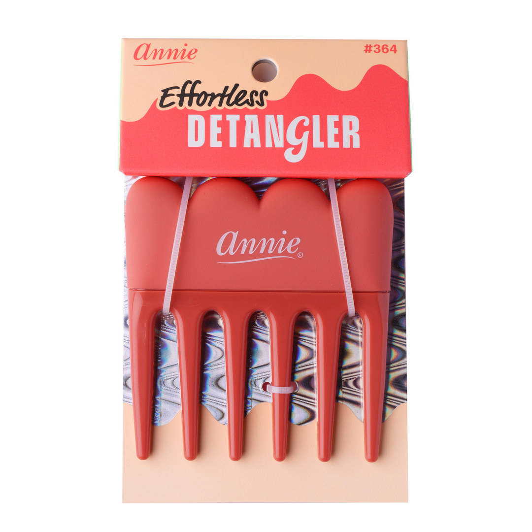 Annie Effortless Detangler Pik, 1 Count, Orange