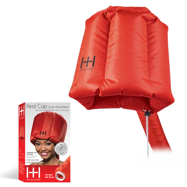 Hot & Hotter Heat Cap Dryer Attachment, 1 Count, Red