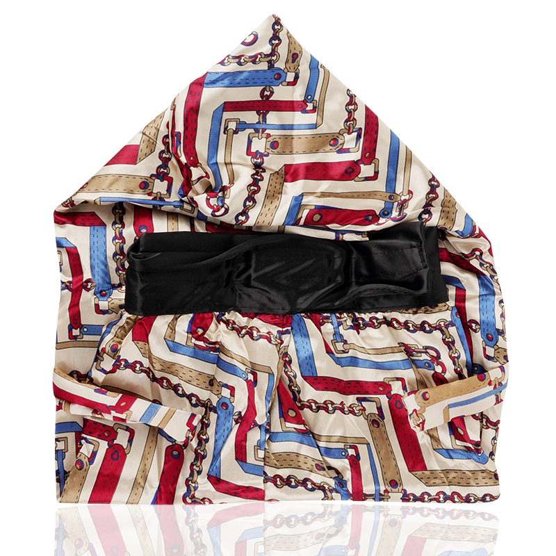 Ms. Remi Deco Silky Satin Braid Bonnet Super Jumbo, 1 Count, Assorted Patterns