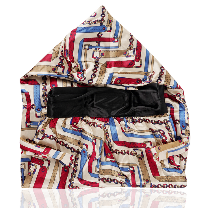 Ms. Remi Deco Silky Satin Braid Bonnet Super Jumbo, 1 Count, Assorted Patterns