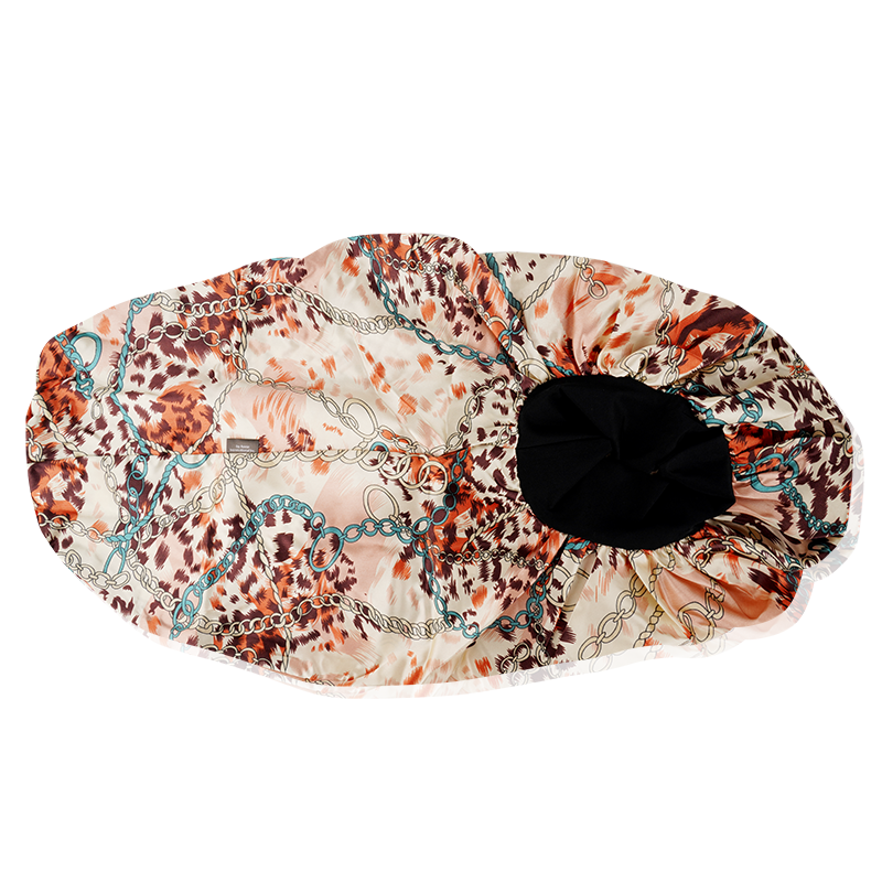 Ms. Remi Deco Silky Satin Braid Bonnet Ultra Jumbo, 1 Count, Assorted Patterns