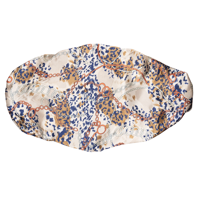 Ms. Remi Deco Silky Satin Braid Bonnet Ultra Jumbo, 1 Count, Assorted Patterns
