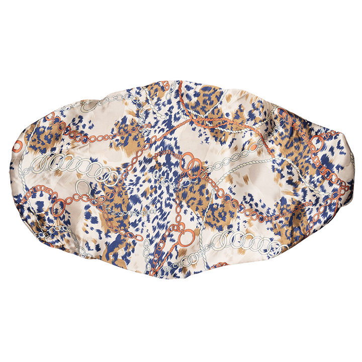 Ms. Remi Deco Silky Satin Braid Bonnet Ultra Jumbo, 1 Count, Assorted Patterns