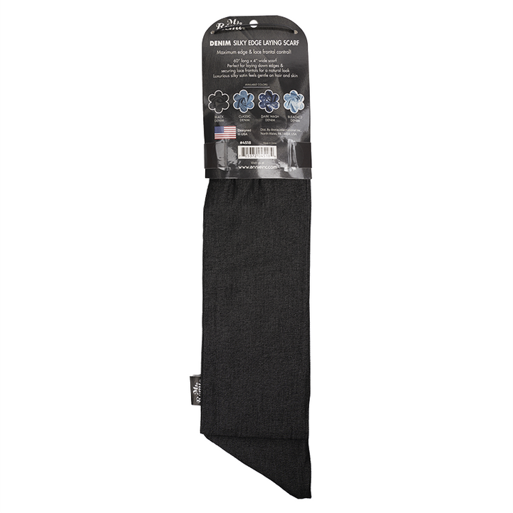 Ms. Remi Denim Silky Edge Laying Scarf 60 Inch, 1 Count, Assorted Patterns