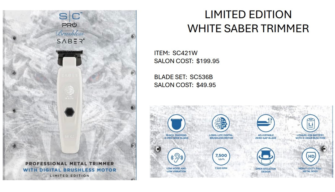 StyleCraft Saber Trimmer White (Pre Order)