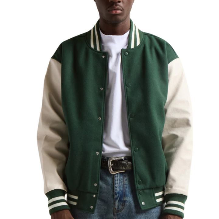 Barber Plug Letterman Jacket