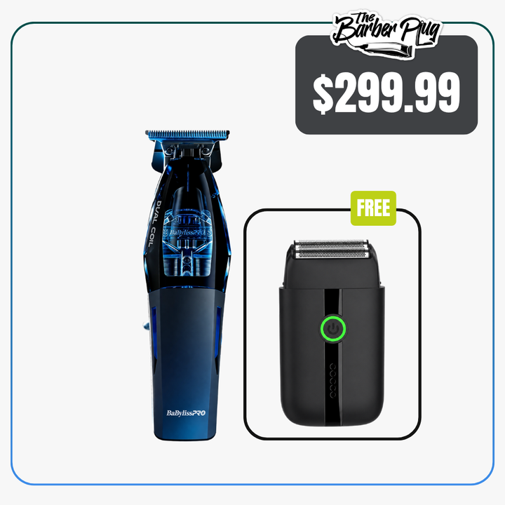 Babyliss Dual Coil Trimmer Combo (Free Shaver)