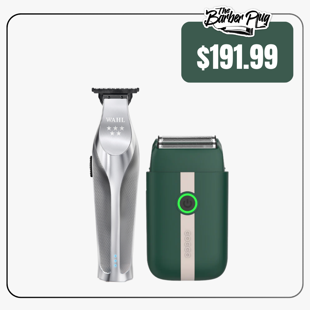 Wahl Hi Viz Trimmer and Cocco Shaver Bundle