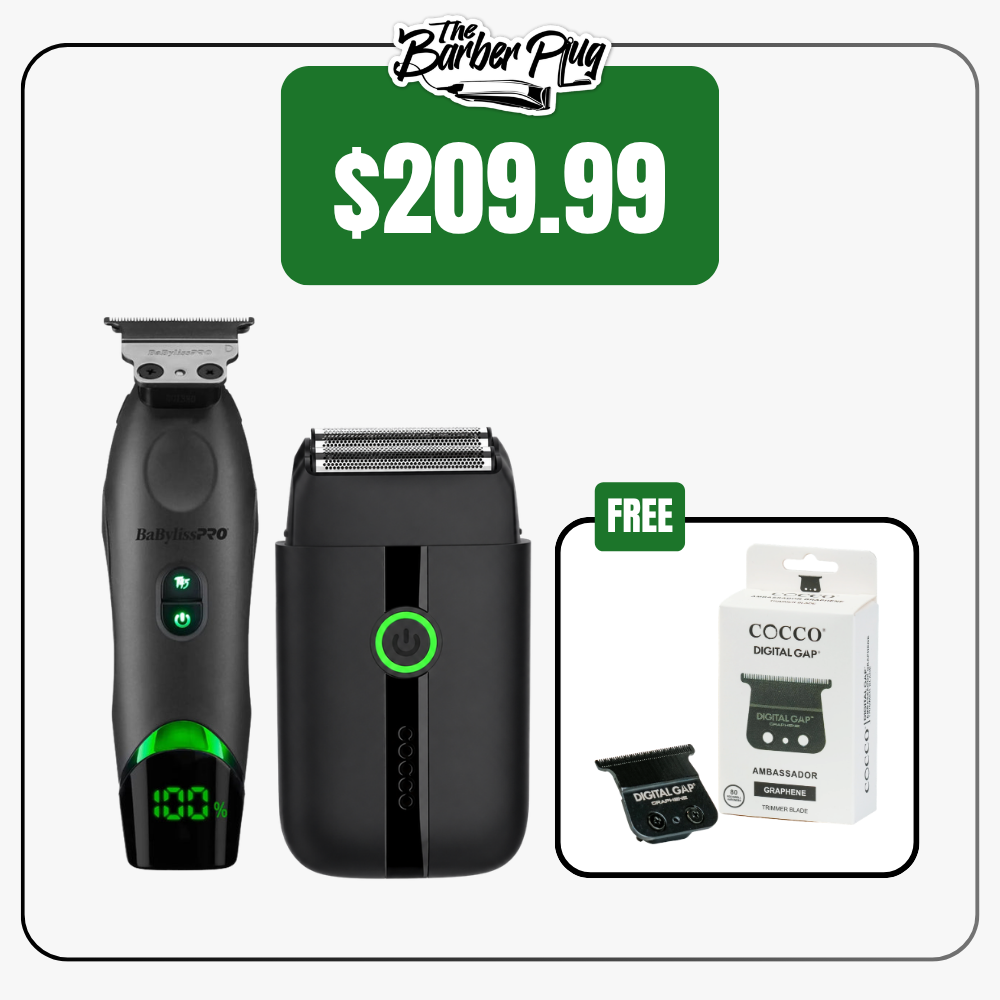 Tomb45 Trimmer with Cocco Foil Shaver Combo (Free Blade included)
