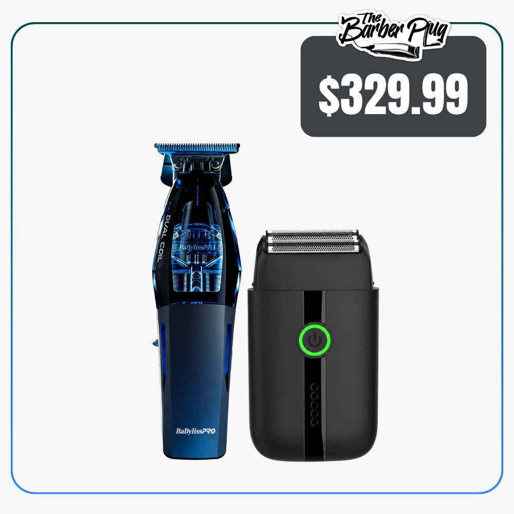 Babyliss Dual Coil Trimmer Combo (Free Shaver)