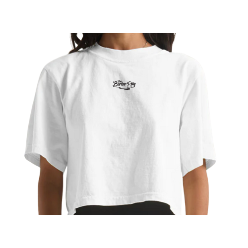 Barber Plug Heavy Weight Women's Crop Top