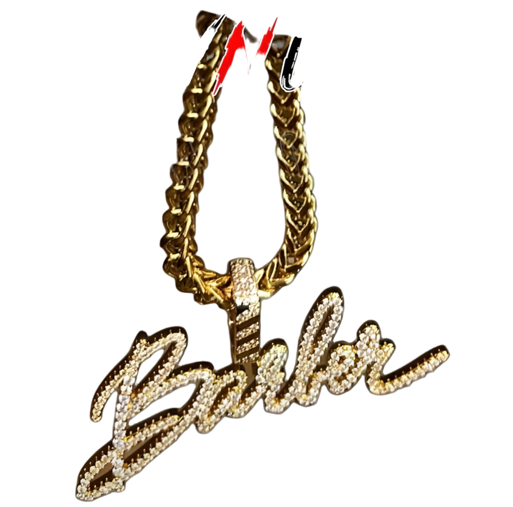 RAW N UNKUT BARBER PENDANT + CHAIN