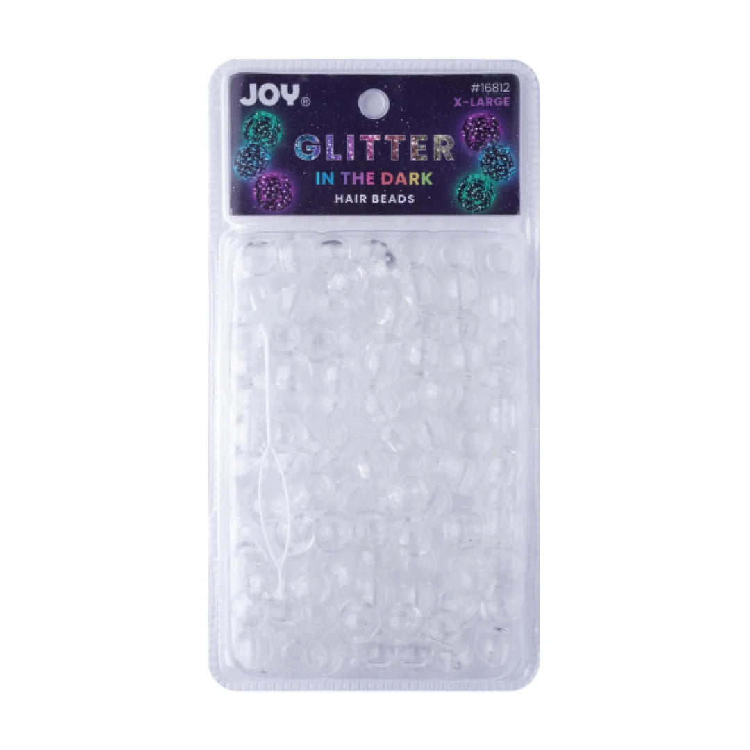 Joy Round Beads XL Glitter Glow