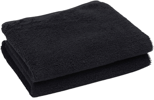 1 Dozen Towels 100% Cotton Black