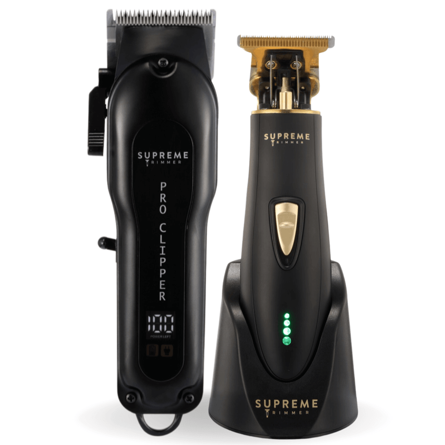 PRO CLIPPER™ & T Shaper™ Trimmer Bundle - Hair Clippers & Trimmers - Supreme Trimmer Mens Trimmer Grooming kit 