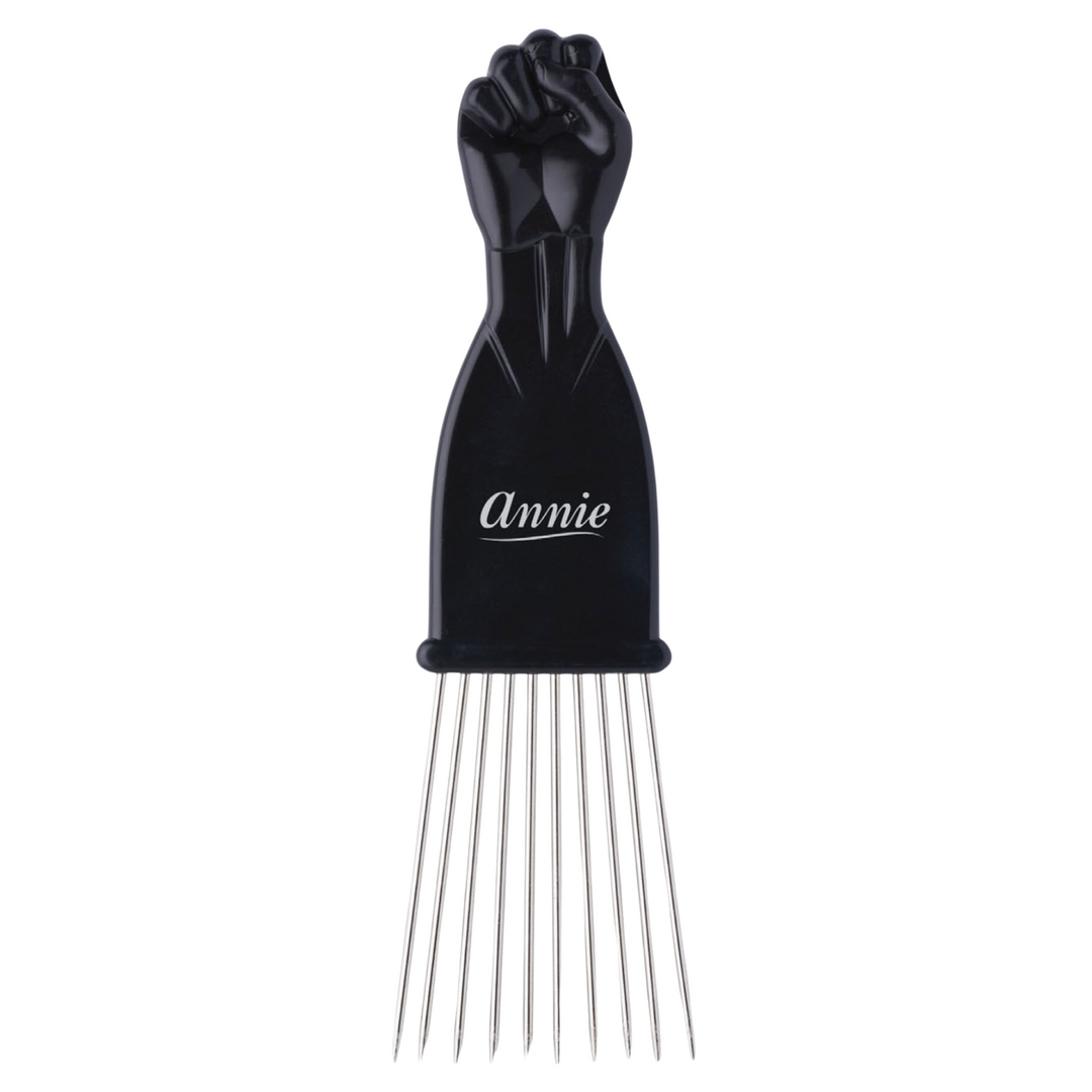 Annie Afro Styling Pik 2.5 Inch Short, 1 Count, Black