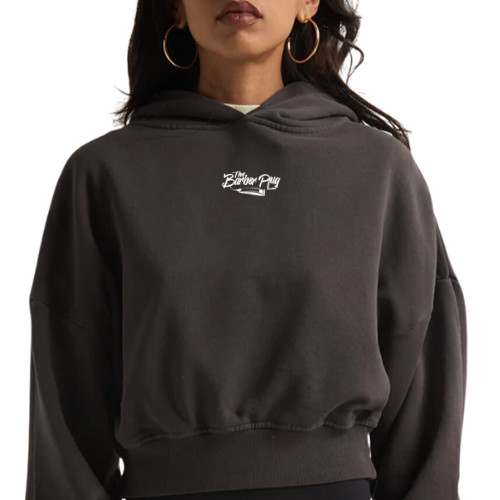 Barber Plug Cropped Hoodie