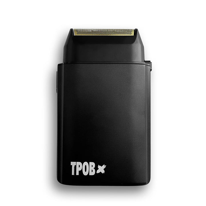 X Black Metal Foil Shaver by TPOB